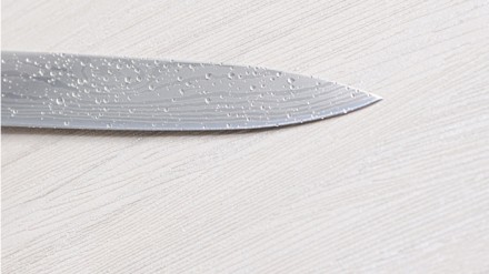 АКЦИЯ! 
Профессиональный кухонный НАБОР ножей ШЕФ-ПОВАРА - количество 3 ножа (8. . фото 8