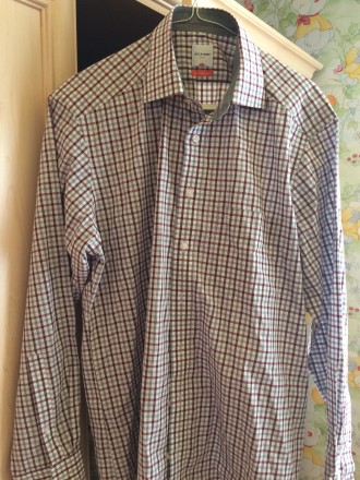Нова чоловіча сорочка OLYMP LUXOR modern fit  розмір 41. . фото 2