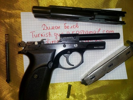 BAREDDA S-56-новая модель стартового пистолета от турецкого производителя Kervan. . фото 5