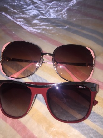 Очки солнцезащитные, качественные 
Цена за штуку 
Розовые фирмы BijouBrigitte
. . фото 3