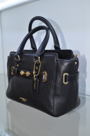 Новая оригинальная сумка Коач, кожа натуральная,в наличии два цвета: черный и бе. . фото 2