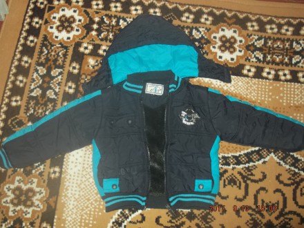 Продам б/у куртку демисезонную на мальчика 2-3 лет (на холодную осень).
Верх - . . фото 3