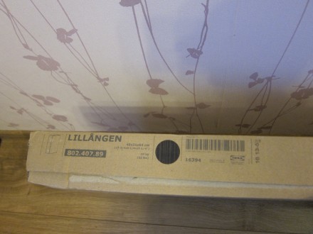 Продам навесной, черно-коричневый шкафчик от IKEA, модель LILLANGEN, артикульный. . фото 5