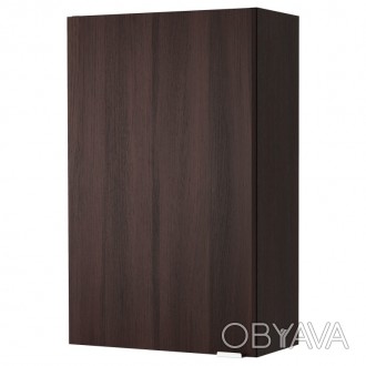 Продам навесной, черно-коричневый шкафчик от IKEA, модель LILLANGEN, артикульный. . фото 1