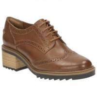 Новые кожаные туфли Clarks 37,5-ого размера отличного качества, доставлены из Ве. . фото 2