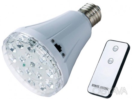 Светодиодная лампа с аккумулятором способна стать надежным источником освещения . . фото 1