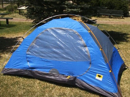 Новая. Оригинал, привезена из США
Легкая двухместная палатка. Два объемных тамб. . фото 6