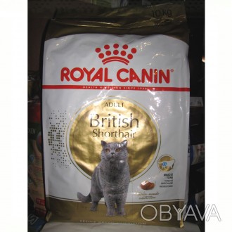 British Shorthair Adult Royal Canin Бритиш Эдалт Роял канин мешок 10 кг.
Полнор. . фото 1
