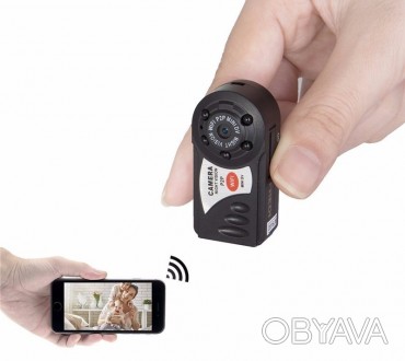 ОСОБЕННОСТИ:
Мини видеокамера с датчиком движения и функцией ночного видения. Т. . фото 1