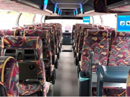Пассажирские перевозки на туристических автобусах вместительностью 55 мест (указ. . фото 4