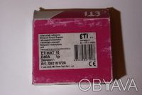 Продам УЗО EFI-4 63А/0.03А "ETI" и 
Автоматический выключатель ETIMAT10 D 40 "E. . фото 4