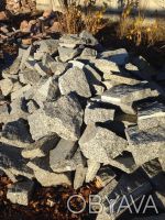 Камень бутовый используется для строительства фундаментов, заборов, цоколей и ук. . фото 3