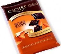 40 грн./100г:

Cachet Orange & Almonds - черный шоколад с карамелизированной ц. . фото 3
