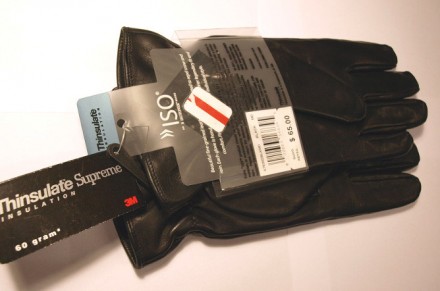 Перчатки мужские кожаные производства ISOTONER из очень качественной кожи.

Оп. . фото 3