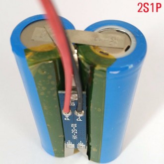 BMS 2S 3-5А, 8.4V Контроллер заряда разряда, плата защиты Li-Ion аккумулятора
К. . фото 4
