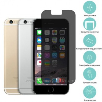 Антишпион, приватное, защитное стекло на iPhone 7G plus 6G plus 7G 6G  приват-фи. . фото 11