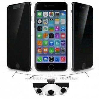 Антишпион, приватное, защитное стекло на iPhone 7G plus 6G plus 7G 6G  приват-фи. . фото 10