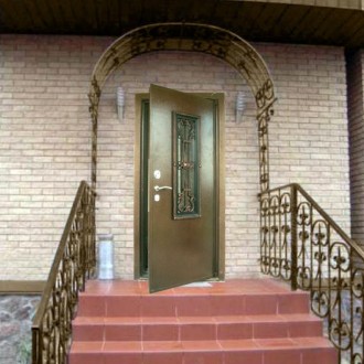 Двери входные бронированные. Подходящие варианты для коттеджей и частных домов. . . фото 10