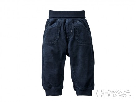 Вельветовые штаны для мальчика ТМ LUPILU (Германия).
Очень красивые, темно-сини. . фото 1