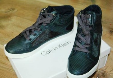 Calvin Klein Lyda Suede Fashion Sneakers. Оригинал. 
Основной материал – натура. . фото 8