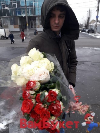 Наш сайт  : http://vambuket.dp.ua

Бесплатная доставка цветов по г.Днепр в теч. . фото 9