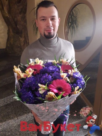 Наш сайт  : http://vambuket.dp.ua

Бесплатная доставка цветов по г.Днепр в теч. . фото 12