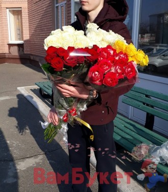 Наш сайт  : http://vambuket.dp.ua

Бесплатная доставка цветов по г.Днепр в теч. . фото 13