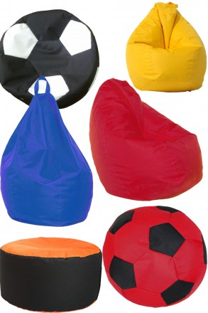 Здравствуйте, предлагаем бескаркасную мягкую мебель в виде различных форм - мяча. . фото 3