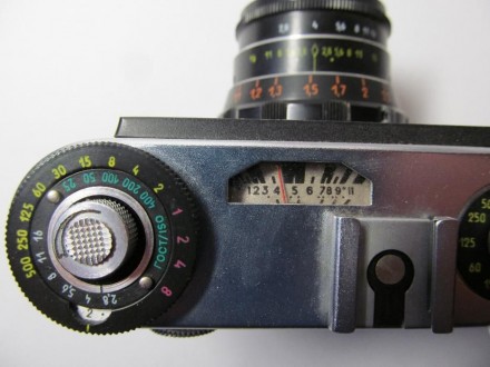 Фотоапарат Фэд5 со встроенным экспонометром полностью в рабочем состоянии. А так. . фото 5