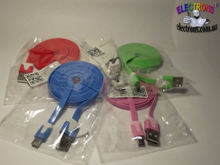 Купить мощный шнур кабель micro USB для зарядки смартфонов и других гаджетов мож. . фото 2