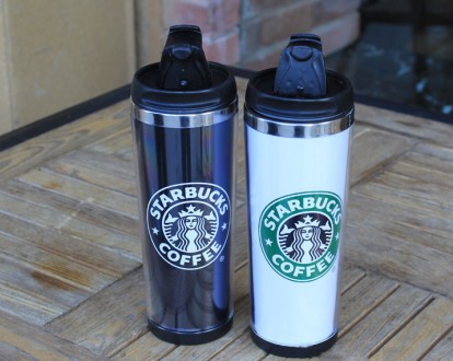 Термокружка Starbucks
Материал: нержавеющая сталь
Высота	19 см
Объем: 400 мл
. . фото 5