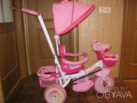 Продам детский трехколесный велосипед фирмы Princess в хорошем состоянии. Диамет. . фото 1