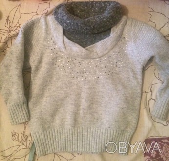 Ангоровый свитерок на девочку 3-4 года,очень тёплый,мягкий и комфортный ,замеры . . фото 1