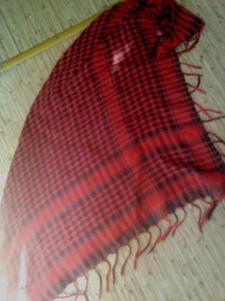 платок-шарф мужской красный.После 25 сентября объявление будет уже не актуально.. . фото 2