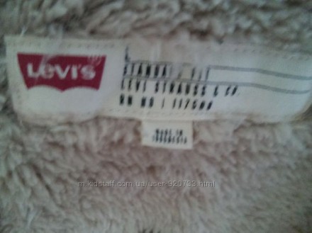 Продам новую фирменную толстовку LEVIS, кофту (худи) с меховой подкладкой. Очень. . фото 4