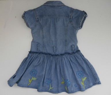 Платье джинсовое на малышку 3 лет.  Pumpkin Patch
Рост:  96 см.  Материал:  100. . фото 6