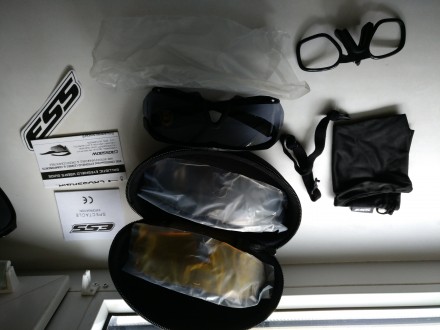 Продаю очки (копия) ESS Crossbow. 
В комплекте оправа черная ТР90, 3 линзы - те. . фото 3