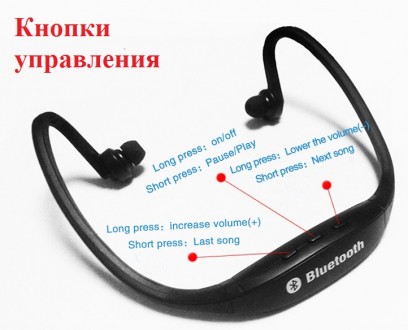 Bluetooth гарнитура наушники с микрофоном для устройств имеющих Bluetooth 
Подд. . фото 11