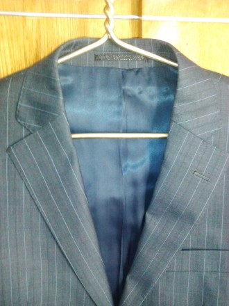 Пиджак размер 46(наш)новый ,материал верха 99% шерсть,серого цвета в лёгкую поло. . фото 6
