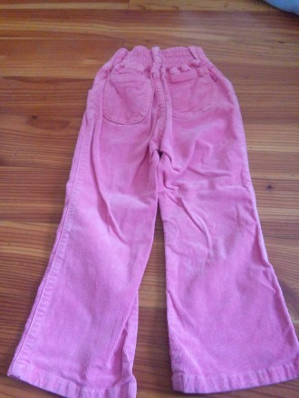Штани вельветові з вишивкою світло-рожевого кольору. Тел 0957660494. . фото 3