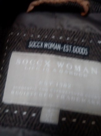 Пальто бренд SOSSX WOMAN Германия оригинал . Пальто в отличном состоянии , без с. . фото 4