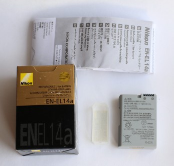 EN-EL14 EN-EL14a Аккумулятор батарея для Nikon 

 Продается именно то что вы в. . фото 6