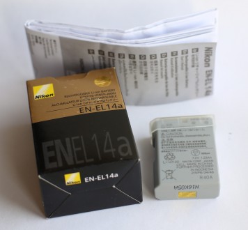 EN-EL14 EN-EL14a Аккумулятор батарея для Nikon 

 Продается именно то что вы в. . фото 5