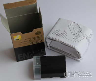 EN-EL15 аккумулятор батарея для Nikon

 Продается именно то что вы видите на ф. . фото 1