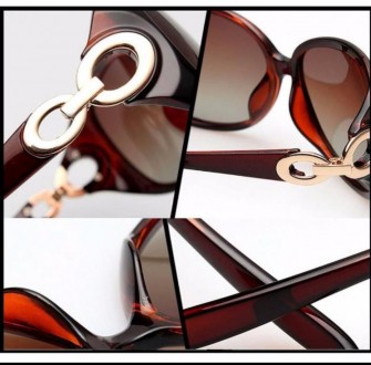 Стильные женские очки, в коричневом цвете. . фото 4