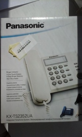 Проводной телефон Panasonic KX-TS2352UAB Black
Индикатор вызова
Однокнопочный . . фото 3