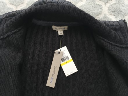 Продам стильную кофту , кардиган Calvin Klein Jeans (оригинал) , размер М , сост. . фото 6
