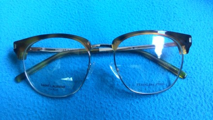 женские очки/окуляри Saint Laurent SL 82 53 18 140. . фото 12