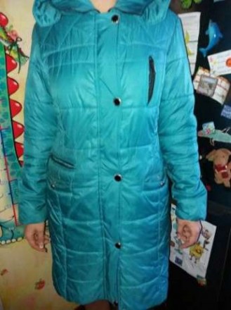 Курточка на синтапоні у хорошому стані на теплу зиму або холодну осінь,розмір м . . фото 2
