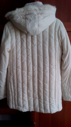 Зимняя куртка нежно- персикового цвета 44-46 р.Очень тёплая,есть вязаный воротни. . фото 7